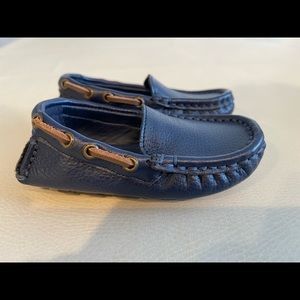 Janie and Jack Leather Driving Shoe